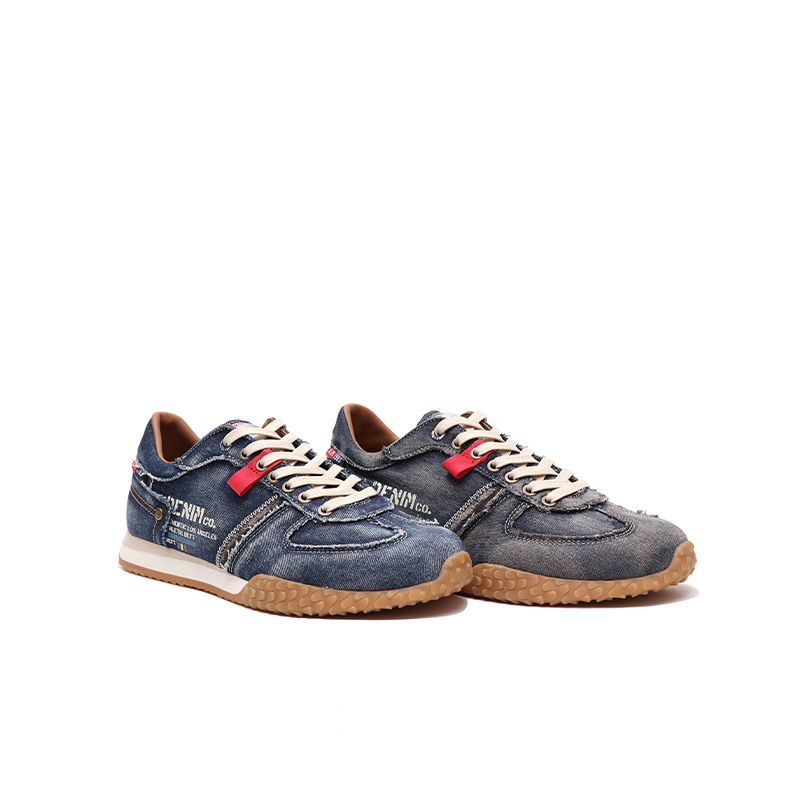 Denim upper outdoor casual men's shoes