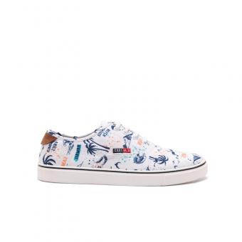 Men's canvas shoes with patterns